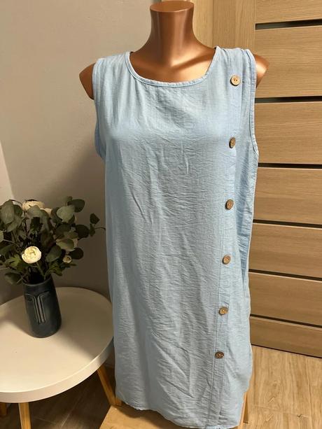 Nové letní šaty vel.uni (l/xl) móda italy, l