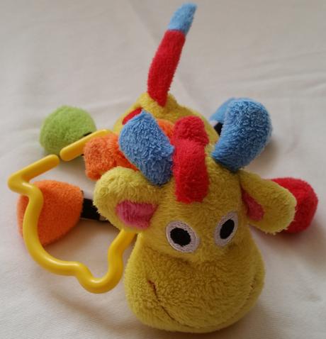 Plyšová závěsná kravička, 