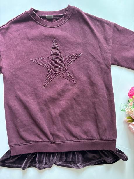 K1/ mikina delší s volánem - v.7 let, next,122