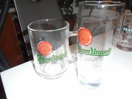 Sklenice pivo plzeň vysoká, 