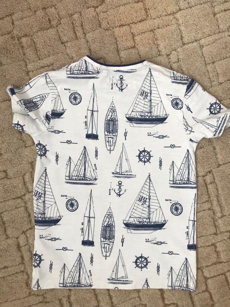 Bavlněné tričko - námořník, next,134