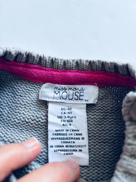 Svetrové šaty - v.4 roky, 104