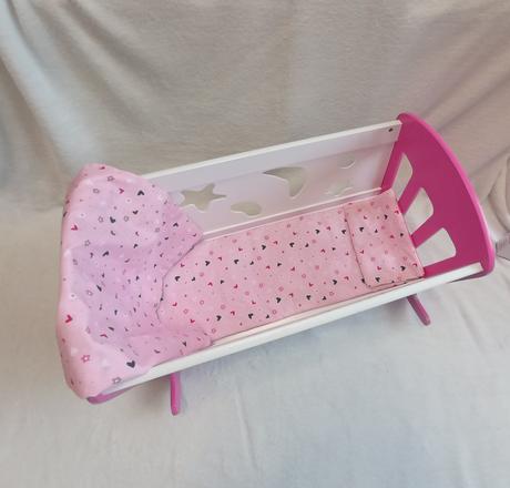 Dřevěná kolébka pro panenky my beautiful dollsroom,