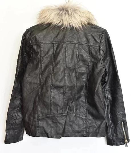 Koženková bunda vel. 12 let, river island,152