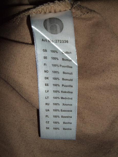 Dlhá košeľa k legínam zn. halens 32/34, 34