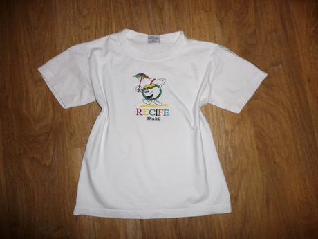 Bílé triko midia viva na 4-5l vel.110, 110