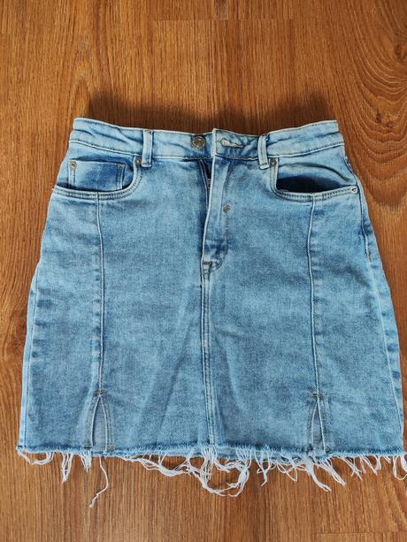 Riflová sukně, takko,158