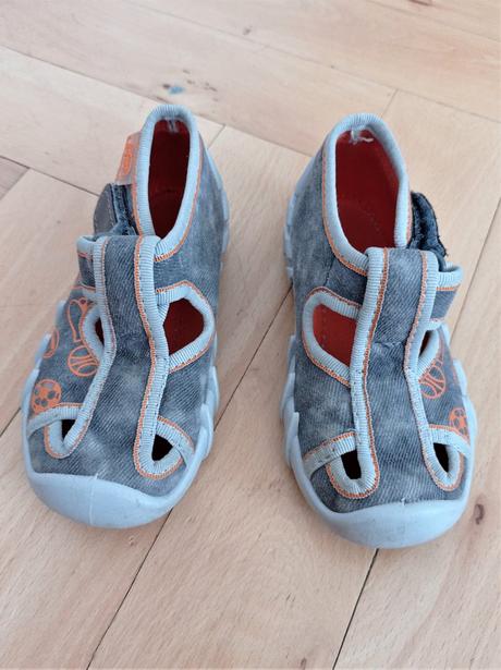 Bačkory / textilní sandále befado speedy 190p082, befado,22