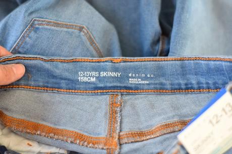 Džíny vel. 12 - 13 let, denim co,158