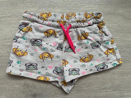 Dívčí kraťasy tlapková patrola / paw patrol, v 116, nickelodeon,116