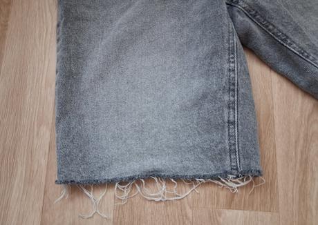 Šedé riflové kraťasy vel. s - m, sinsay,s