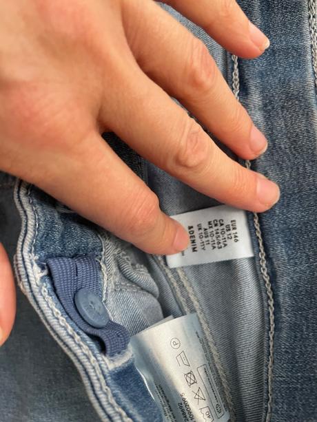 Kraťasy riflove hm 146, h&m,146