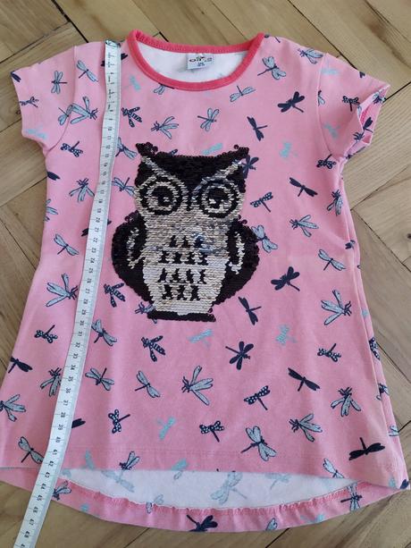 Tričko se sponou a flitry, 116