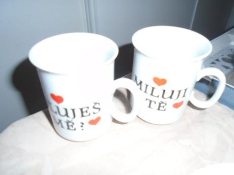 Sada hrnek hrnečky zamilované 2ks,