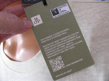 Dámské lněné ležérní tričko, marc o´polo,m