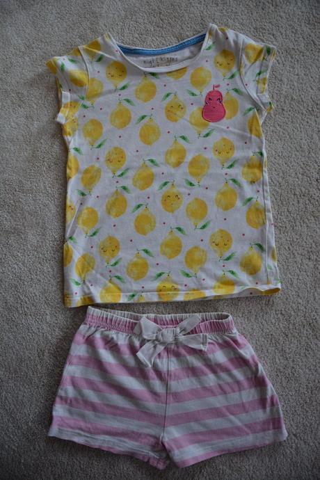 Letní pyžama s ovocem, next,116
