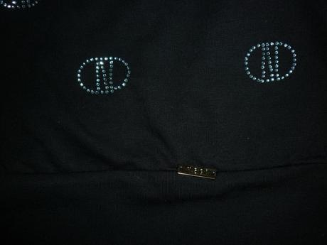 Černé dámské tričko megi collection, m