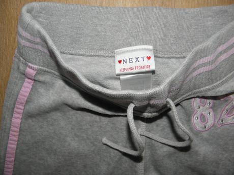 Dívčí sametkové tepláky zn. next vel.122/128, next,122