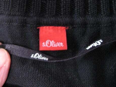 Černý dámský svetr s.oliver, s.oliver,m