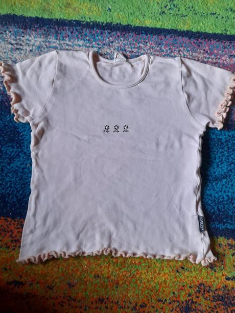 Malá trika, 13x tričko zdarma daruji na holčičku, 74