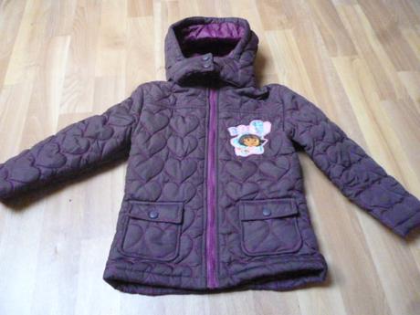 Prošívaná bunda dora 3-4, nickelodeon,104