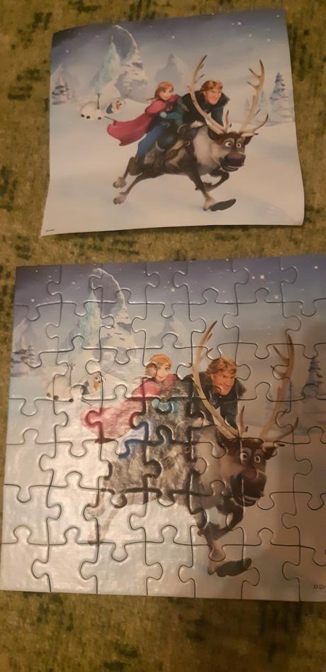 3x puzzle frozen, trolls, tlapková patrola,
