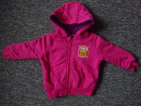 Teplá mikina se sovičkou, vel. 86/92, lupilu,86