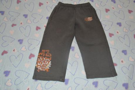 104 110 teplé khaki tepláky wolf, wolf,104