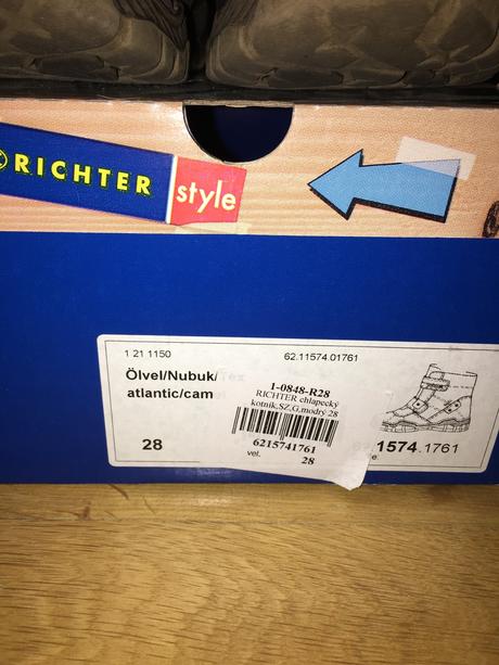 Zimní boty, richter,28