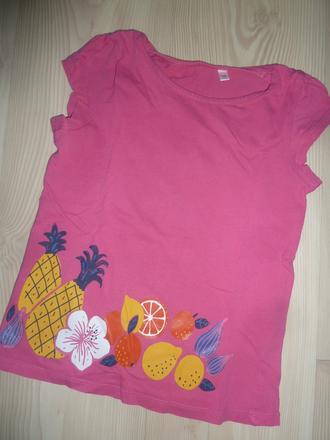 Letní triko s krátkým rukávem a obrázky, palomino,122