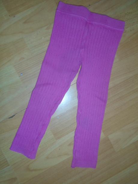 Legíny punčocháče bez ťapek vzor vel 3-4 roky, george,98