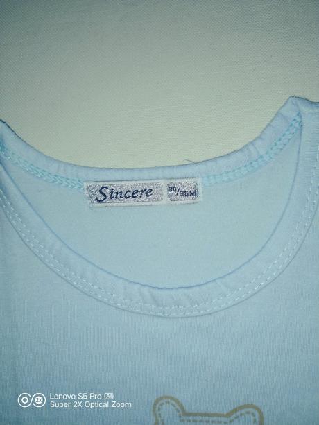 Chlapecké tričko bez rukávu sincere, 98