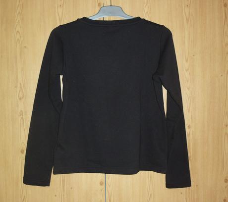 Černá dámská mikina s růží takko fashion, takko,s