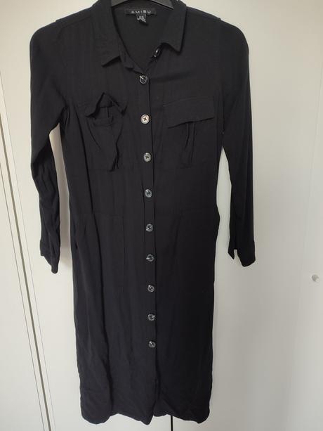 Dlouhé šaty s kapsami , amisu, velikost 34, amisu,34