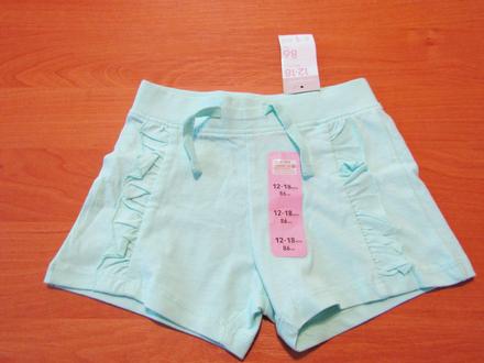 Dívčí šortky vel 86, primark,86