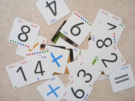 Pexeso angličtina se zvířaty dino, 