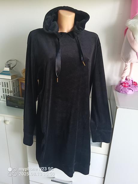 Dlouhá mikina semiš zn."beloved" vel."44/2-3xl", 44