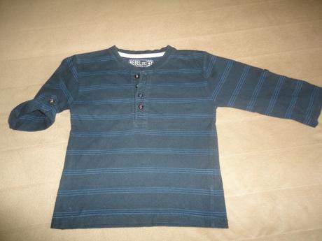 Triko rebel, rukávy rolky, vel. 2-3 roky, rebel,92