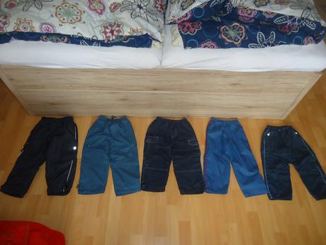 Šusťákové zateplené kalhoty, adams,98