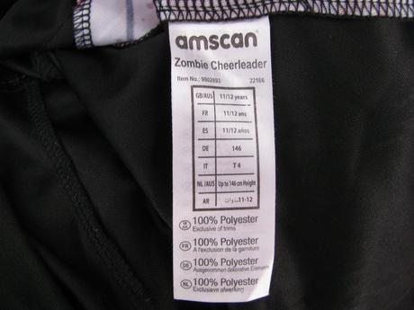 Maškarní kostým - šaty zombie,