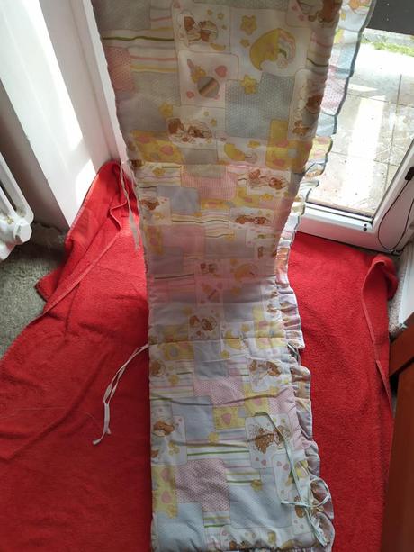 Mantinel do postýlky, šířka (cm): 40,délka (cm): 150