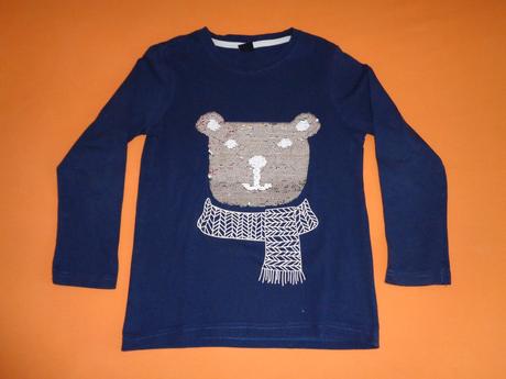 Triko s přehrnovacím obrázkem, kiki&koko,122