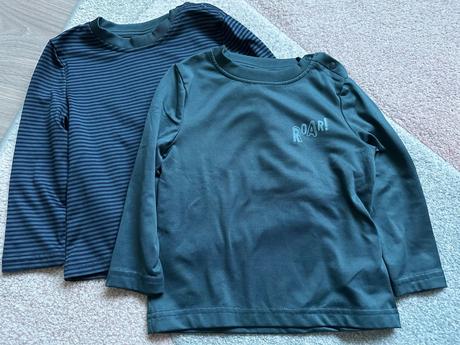 Chlapecká zateplená trika lupilu 2x 86/92, lupilu,86