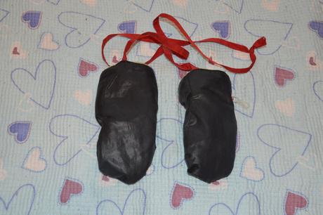 Zimní šusťákové rukavice se šňůrkou, 104