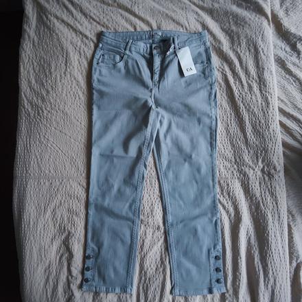 Dámské šedé rifle džíny jeans c&a v. 42, c&a,42