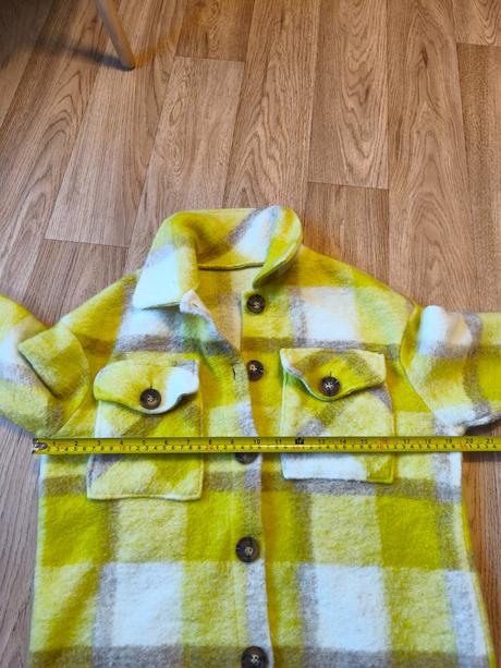 Žlutý kabátek, košilová bunda xs-m, s