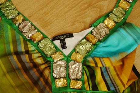 Party saty zelene apart velikost 34, 34