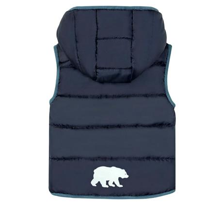 Klučičí prošívaná vesta zvířátková vel. 110, lupilu,110