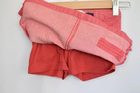 Sukně s všitými kraťasy vel. 5 let, 110