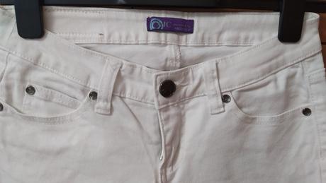 Bílé džíny ajc denim, 34